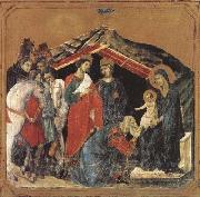 Duccio di Buoninsegna Adoration of the Magi (mk08) oil painting